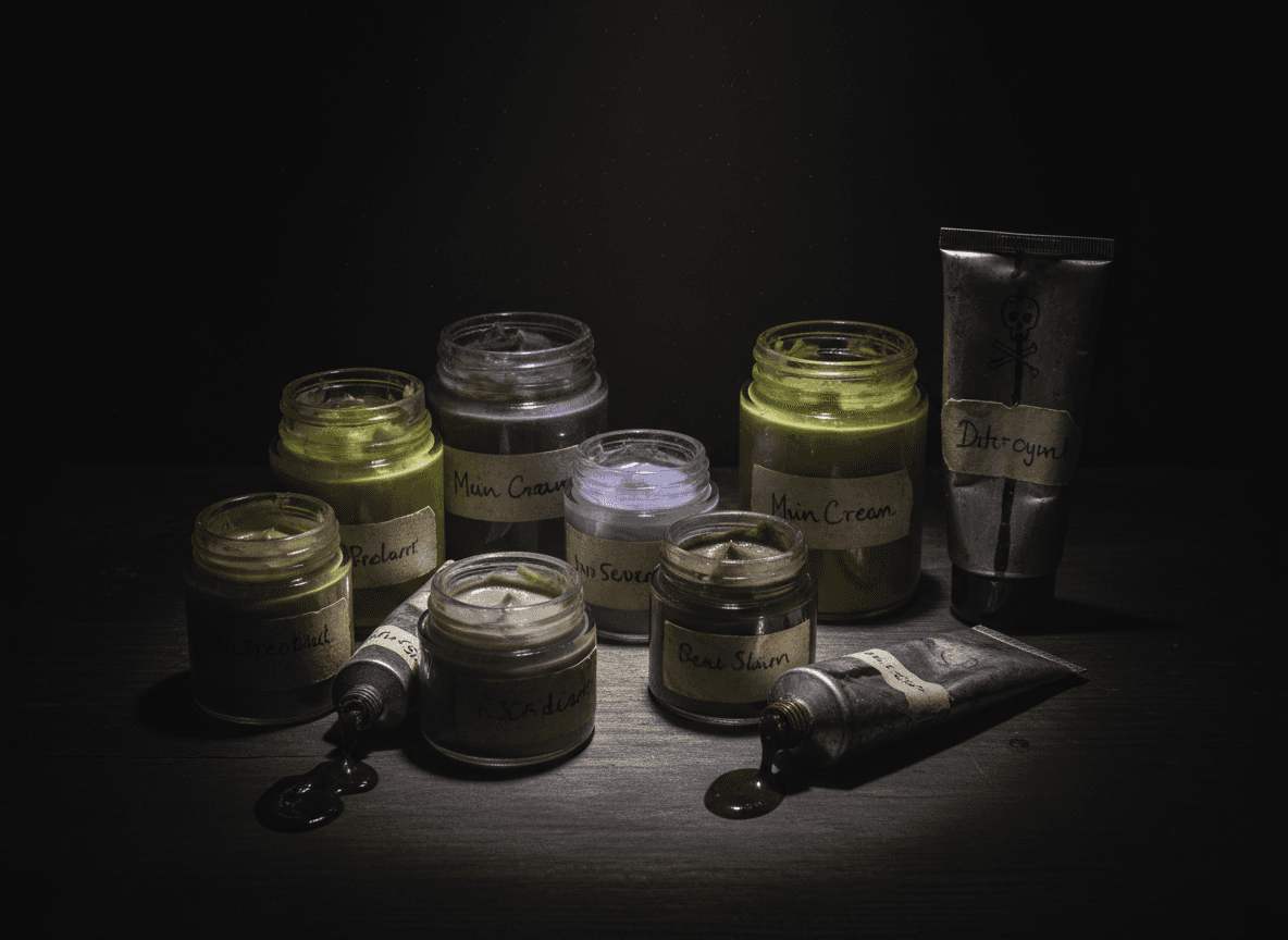 Kem trộn corticoid không kê đơn gây teo da