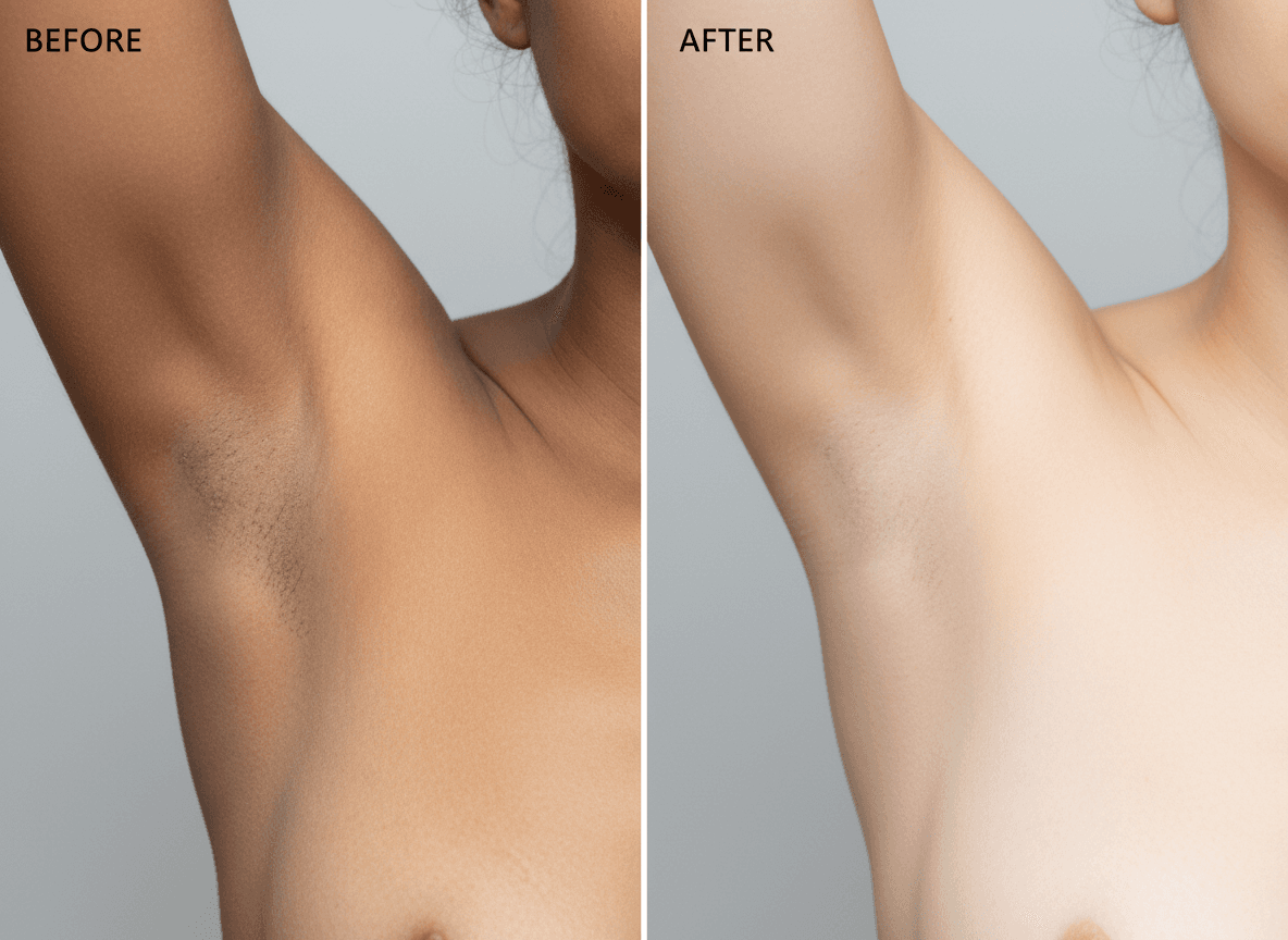 Kết quả trị thâm sạm tại TriN Spa