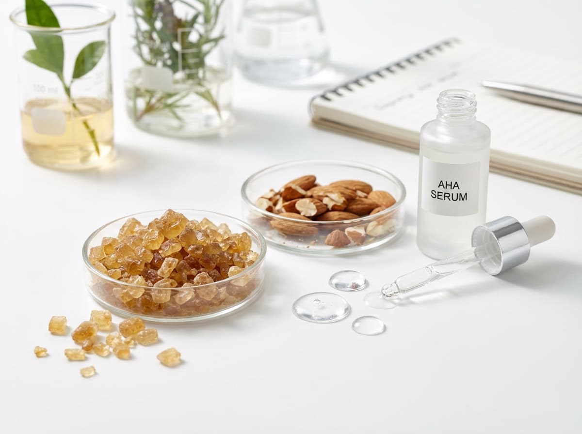 AHA Alpha Hydroxy Acids — Glycolic, Mandelic, Lactic Acid