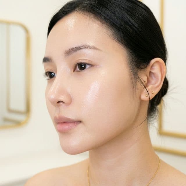 Triệt lông mặt — hiệu ứng glass skin tự nhiên